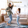 HOMCOM Blue Geometric Rug, Modern Area Rugs Large Carpet for Living Room, Bedroom, Dining Room, 160x230 cm