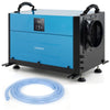50/70L/Day Crawl Space Dehumidifier with 3 Modes and 24H Timer-Blue-70L