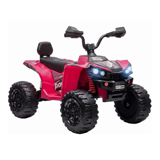 AIYAPLAY 24V 2 Seater Electric Quad Bike in Pink