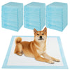 Dog and Puppy Pee Pads 76 x 76 cm(150 Counts) 6-Layer Leak-Proof Pet Pads-Blue