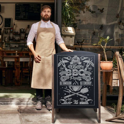 Double Sided A Frame- ChalkBoard Sign Set of 2