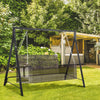 Outsunny Steel Frame Multi-Swing Seat Frame - Black