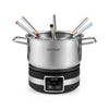 Electric Fondue Pot Set 1200W Fondue Maker with Removable Stainless Steel Pot