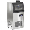 HOMCOM Commercial Ice Maker Machine, 36kg/24H Stainless Steel Under Counter or Freestanding Ice Machine, Silver