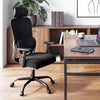 Ergonomic Office Chair with Headrest High Back Desk Chair-Black