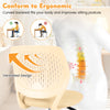Ergonomic Children Study Chair with Adjustable Height-Yellow