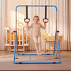 Expandable Gymnastic Bar for Kids 4-Level Height Adjustable Gymnastic Bar-Navy