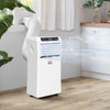 HOMCOM 10000 BTU Air Conditioning Unit, 3-in-1 Portable Air Conditioner, Dehumidifier, Cooling Fan with Remote Control, Digital Display, 2 Speeds, 24H Timer, Window Venting Kit, 30m_