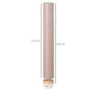 HOMCOM Floor Lamp for Living Room, 120cm Modern Standing Lamp with Linen Shade and Wooden Base, Cream