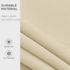 Outsunny 3.5M x 2.5M Manual Awning Canopy Retractable Sun Shade Shelter for Garden Patio