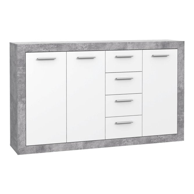 Baccio 118cm 3 Door 3 Drawer Sideboard (BCCK231)
