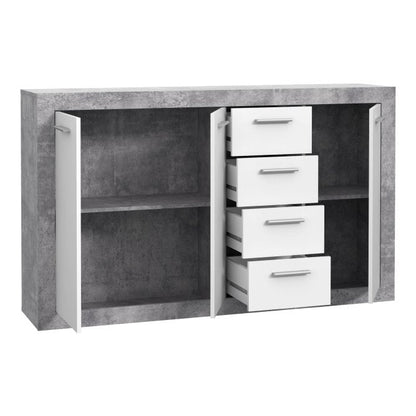 Baccio 153cm 3 Door 4 Drawer Sideboard (BCCK241)