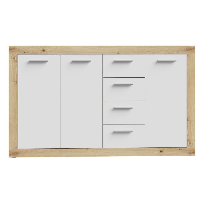 Baccio 153cm 3 Door 4 Drawer Sideboard (BCCK241)