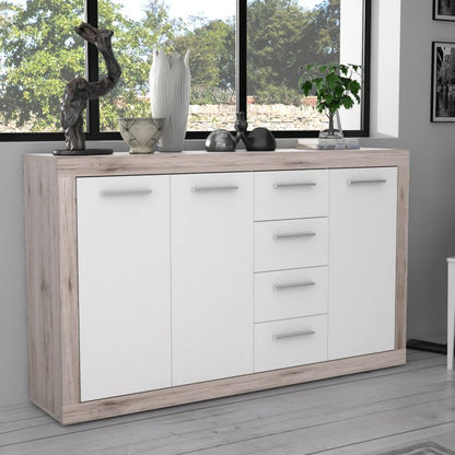 Baccio 118cm 3 Door 3 Drawer Sideboard (BCCK231)