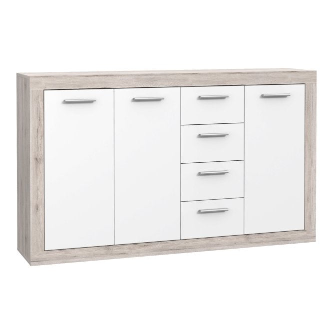 Baccio 153cm 3 Door 4 Drawer Sideboard (BCCK241)