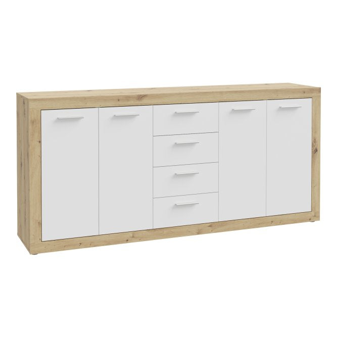 Baccio 198cm 4 Door 4 Drawer Sideboard (BCCK251)