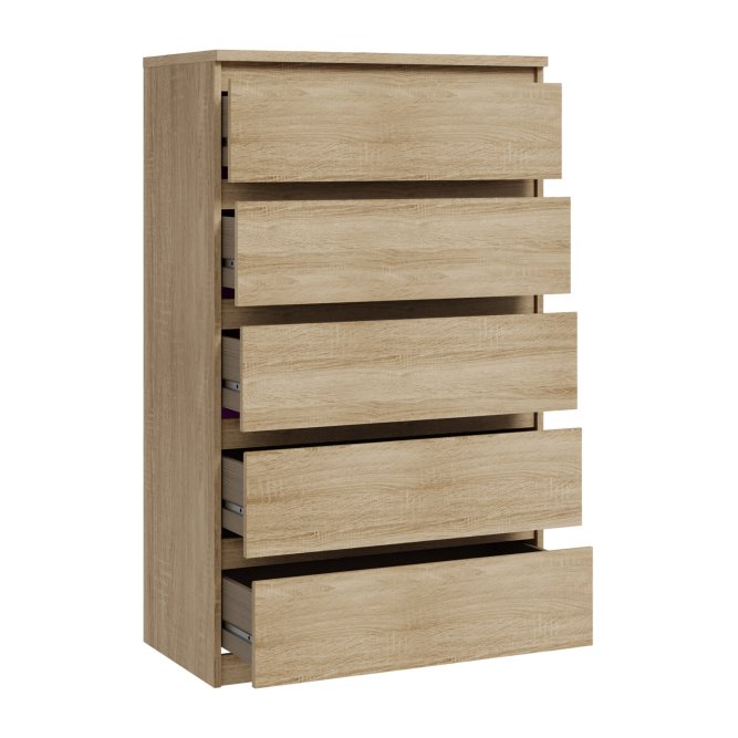 Chelsea 78cm 5 Drawer Chest (CHLK45)