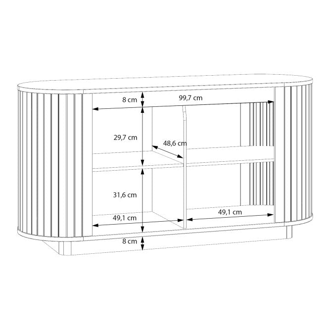 Chikuma Sideboard Cabinet 162cm