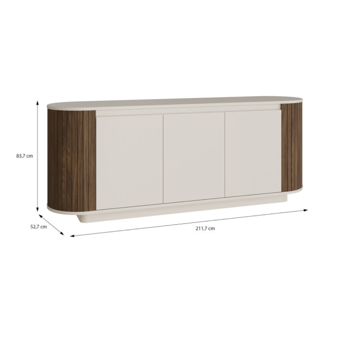 Chikuma Large Sideboard Cabinet 212cm