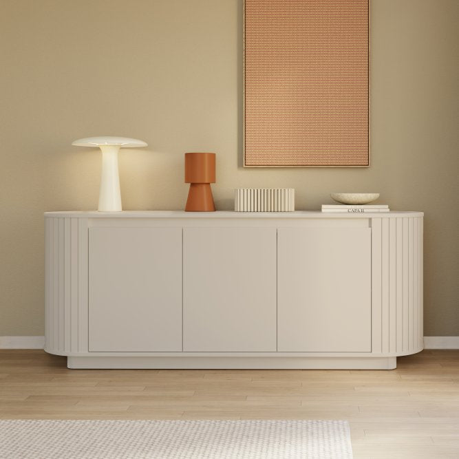Chikuma Large Sideboard Cabinet 212cm in Sand