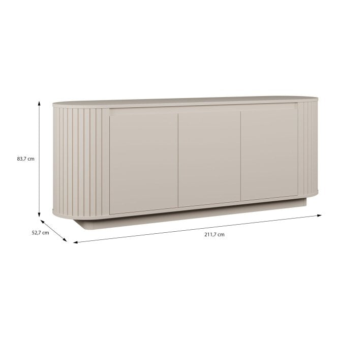 Chikuma Large Sideboard Cabinet 212cm