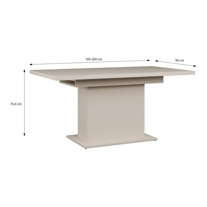 Chikuma Extending Dining Table 160cm in Sand