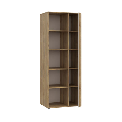 Eliston 74cm Bookcase with Cupboard (EGMR721) in Mauvella Oak and Sand