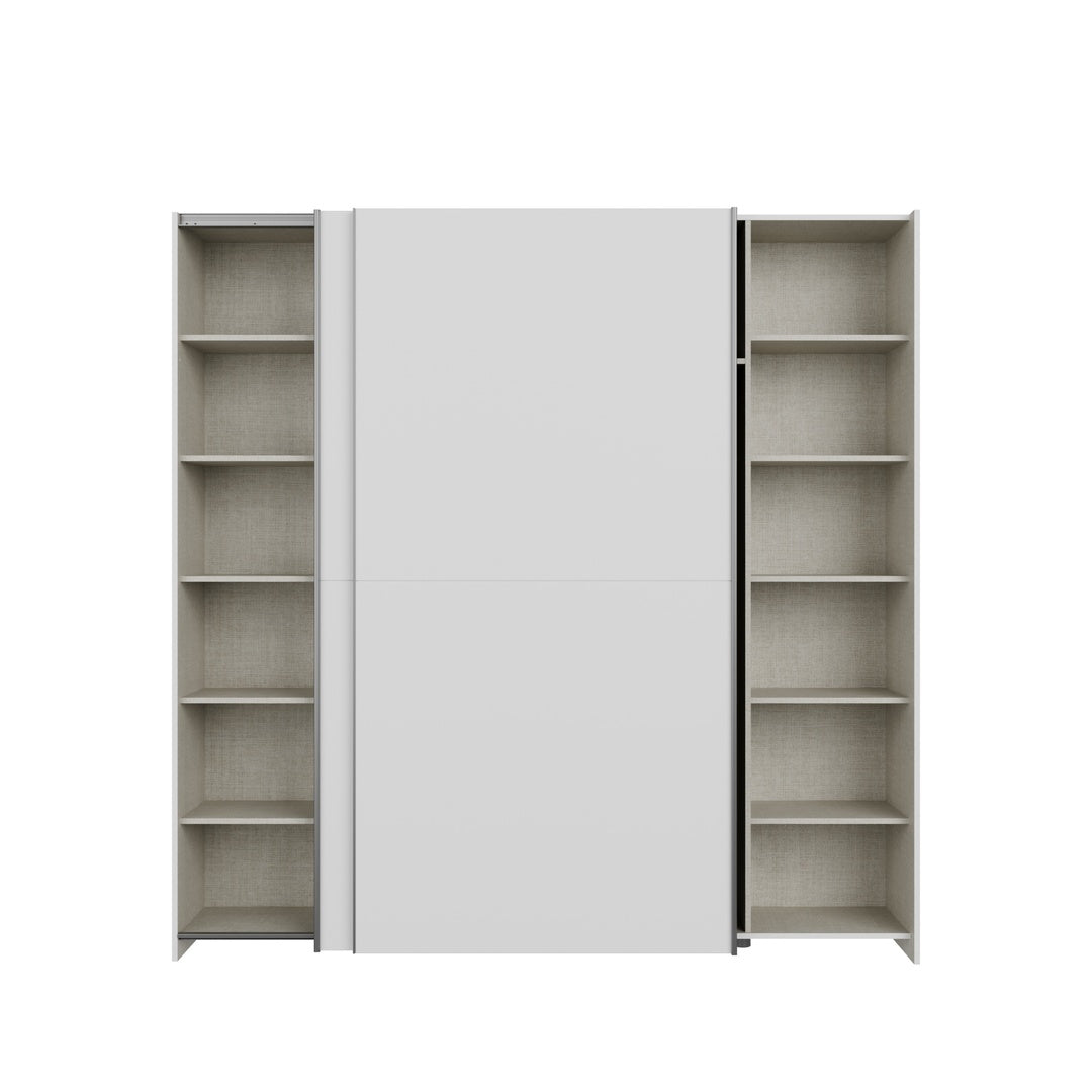 Home Nook Sliding Door Wardrobe 200cm in White