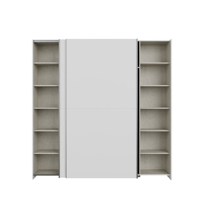 Home Nook Sliding Door Wardrobe 200cm in White