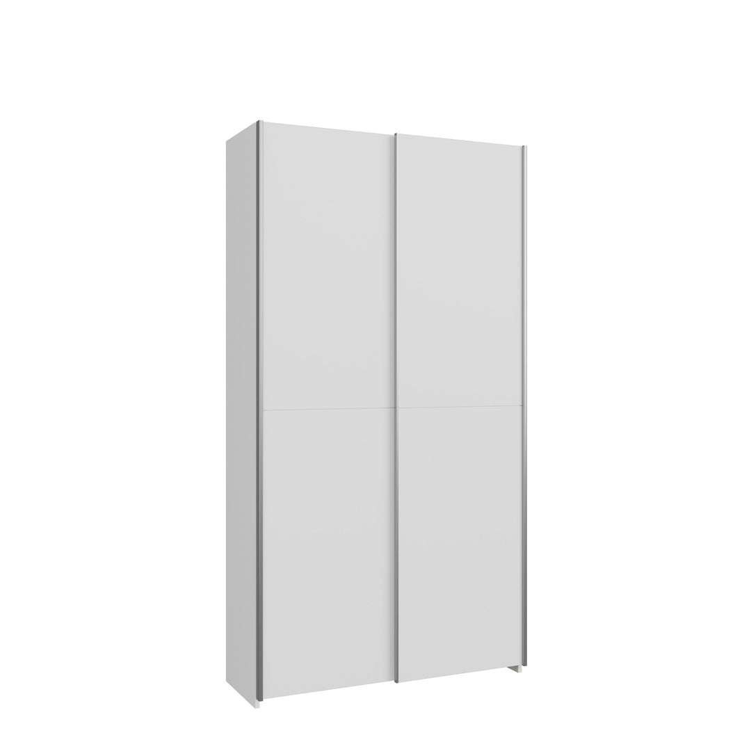 Home Nook Sliding Door Wardrobe 100cm in White
