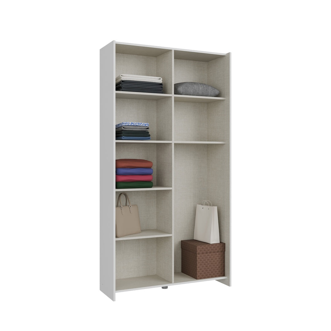 Home Nook Sliding Door Wardrobe 100cm in White