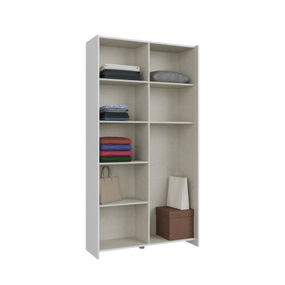 Home Nook Sliding Door Wardrobe 100cm in White