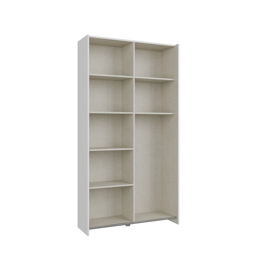 Home Nook Sliding Door Wardrobe 100cm in White