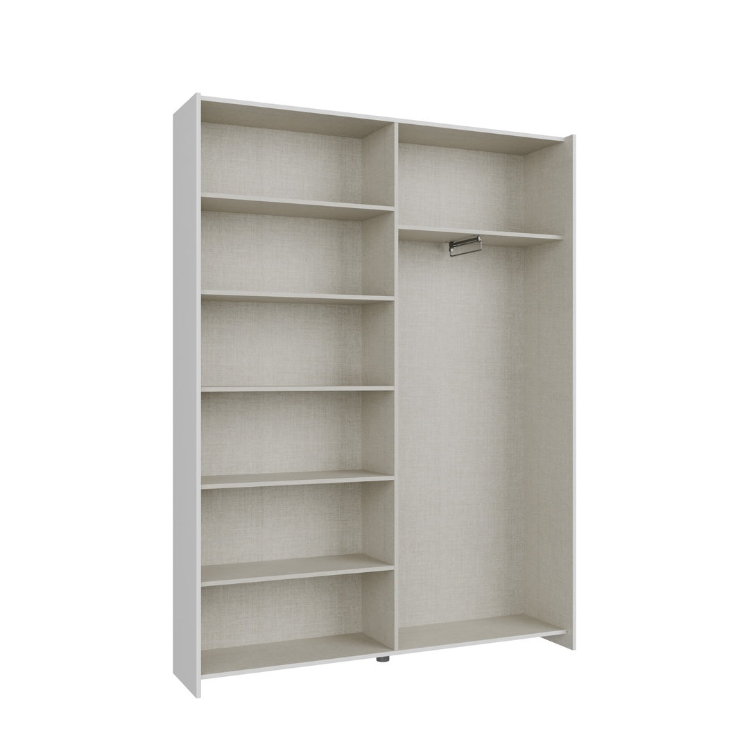 Home Nook Sliding Door Wardrobe 150cm in White