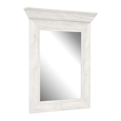 Kashmir Wall Mirror (KSMD40) in White Pine