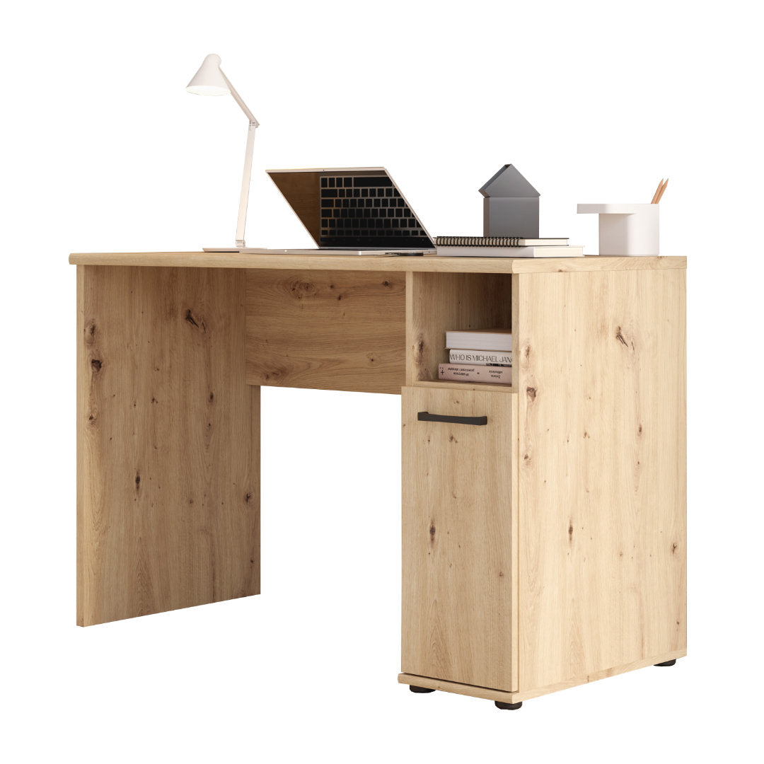 Niko 110cm Desk (CPLB21N) in Artisan Oak