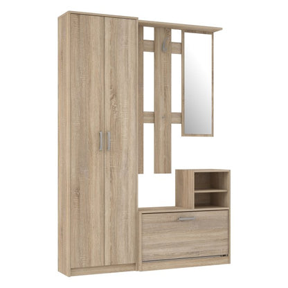 Niko 135cm Hallway Set with Mirror (NIKD01)