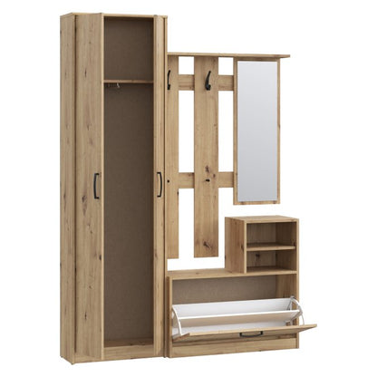 Niko 135cm Hallway Set with Mirror (NIKD01)