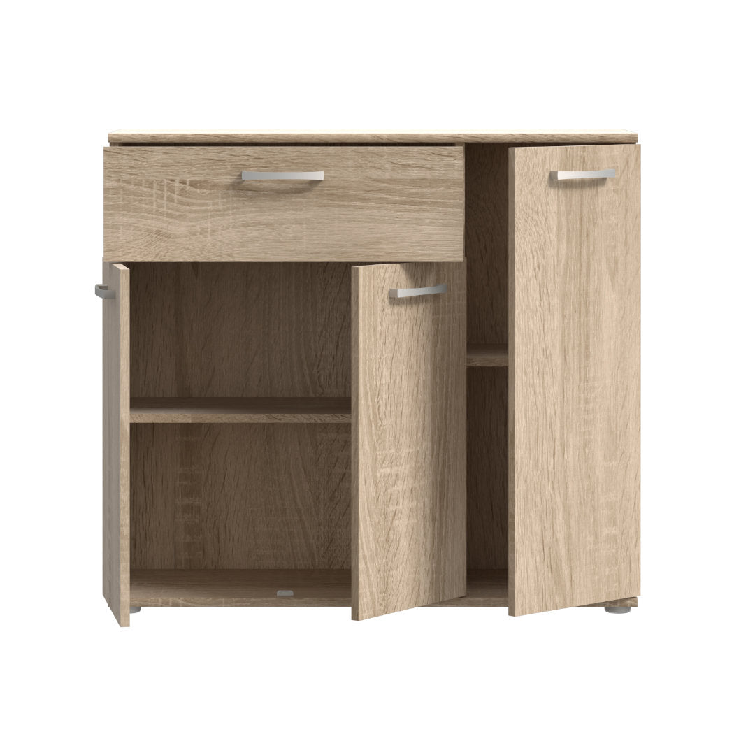Niko 90cm 3 Door 1 Drawer Sideboard (NIKK34)