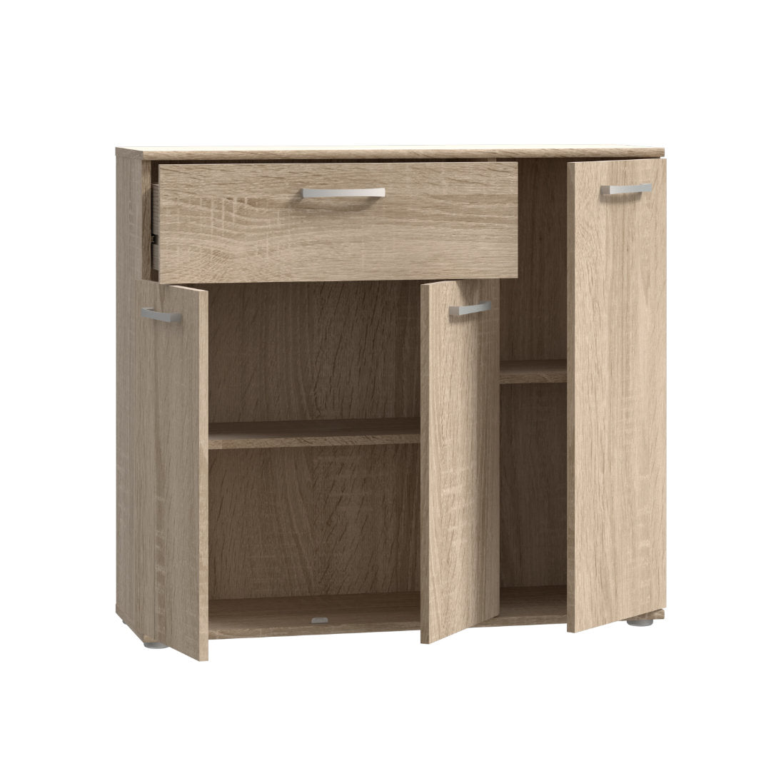 Niko 90cm 3 Door 1 Drawer Sideboard (NIKK34)