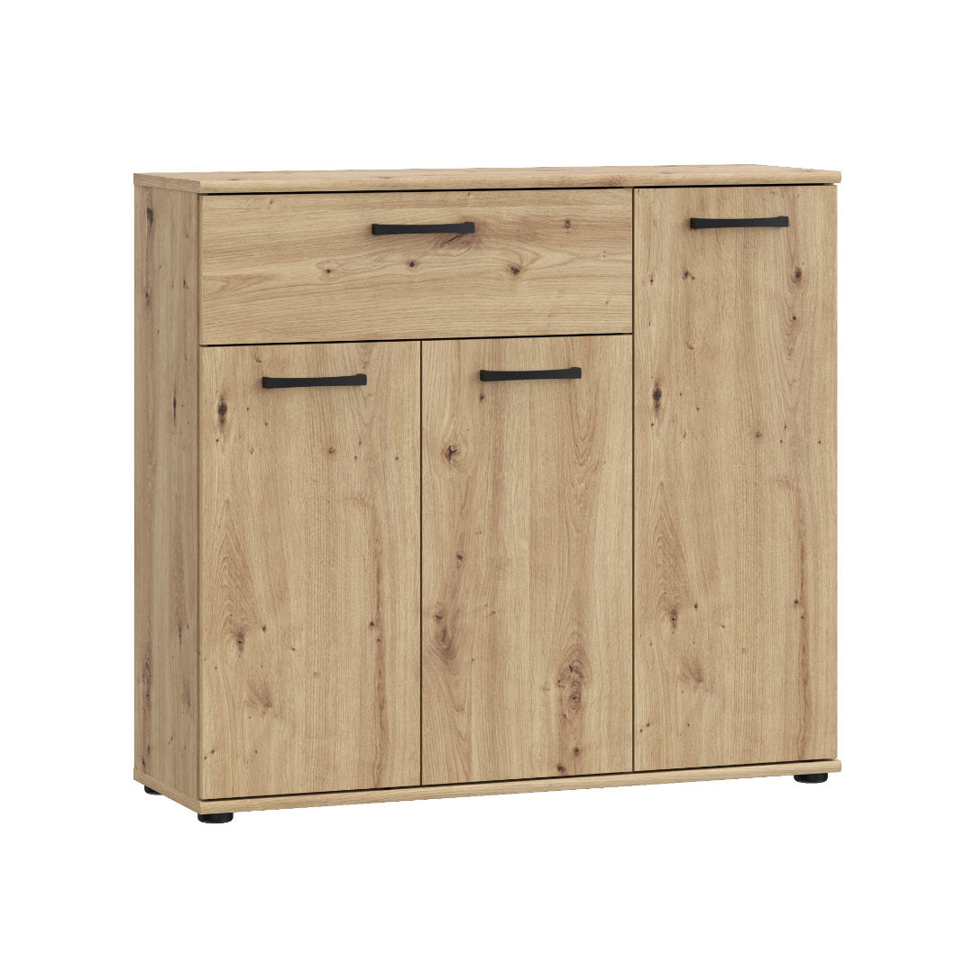 Niko 90cm 3 Door 1 Drawer Sideboard (NIKK34)