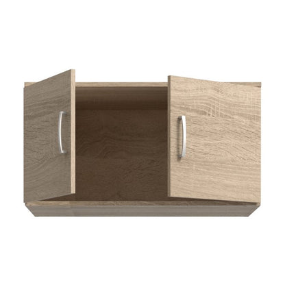 Niko 82cm 2 Door Wardrobe Top Unit (NIKN82) in Sonoma Oak