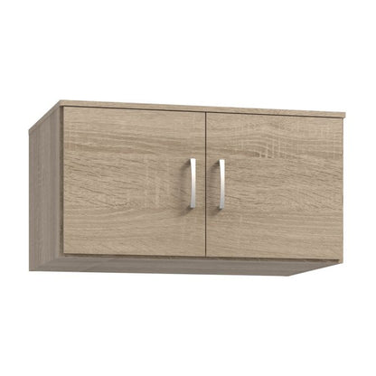 Niko 82cm 2 Door Wardrobe Top Unit (NIKN82) in Sonoma Oak