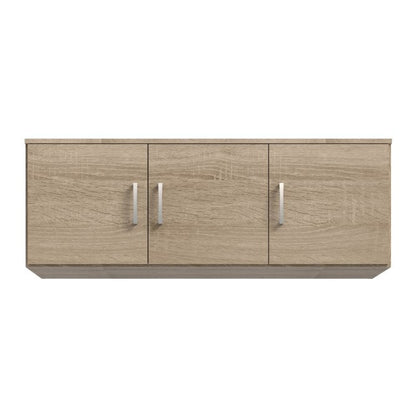 Niko 123cm 3 Door Wardrobe Top Unit (NIKN83) in Sonoma Oak