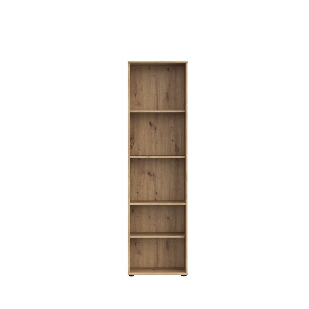Niko 51cm Open Bookcase (NIKR70) in Artisan Oak