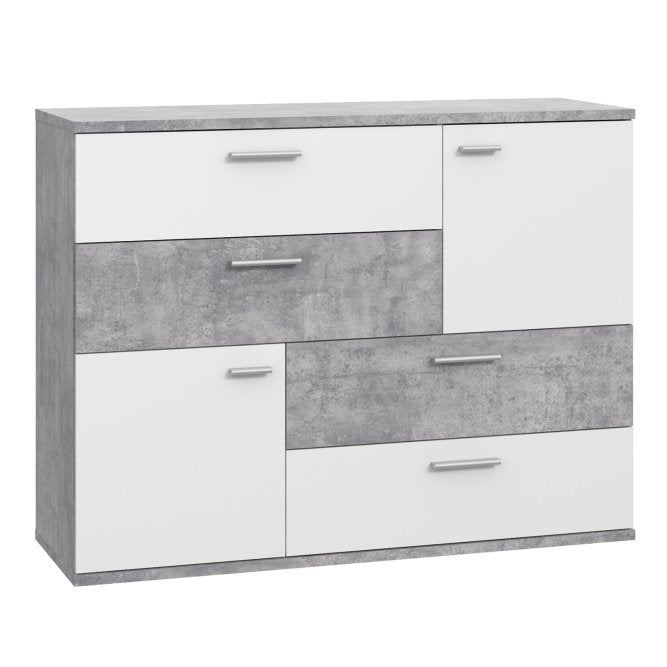 Skive 125cm 2 Door 4 Drawer Sideboard (SKVK46)