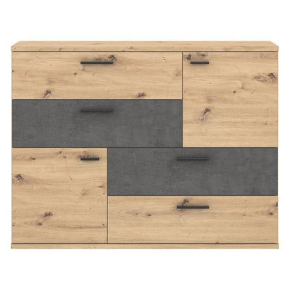 Skive 125cm 2 Door 4 Drawer Sideboard (SKVK46)