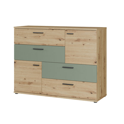 Skive 125cm 2 Door 4 Drawer Sideboard (SKVK46)