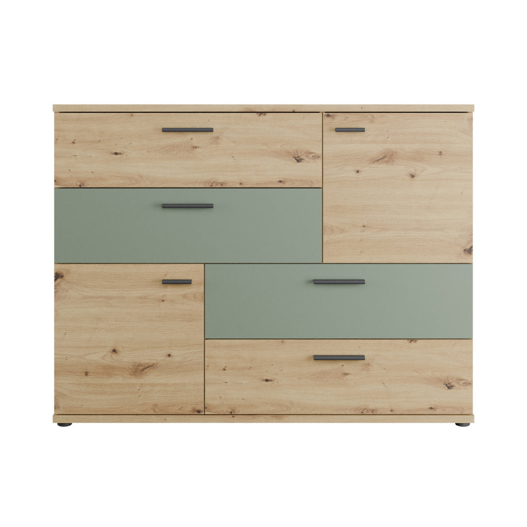 Skive 125cm 2 Door 4 Drawer Sideboard (SKVK46)