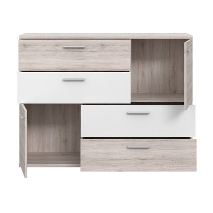 Skive 125cm 2 Door 4 Drawer Sideboard (SKVK46)